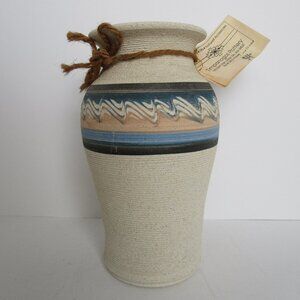 native American pottery vase